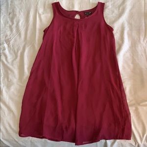Tank dress maroon/purple